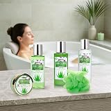BRUBAKER Cosmetics Aloe Vera Bath & Shower Gift Set 5 Piece Set view 5