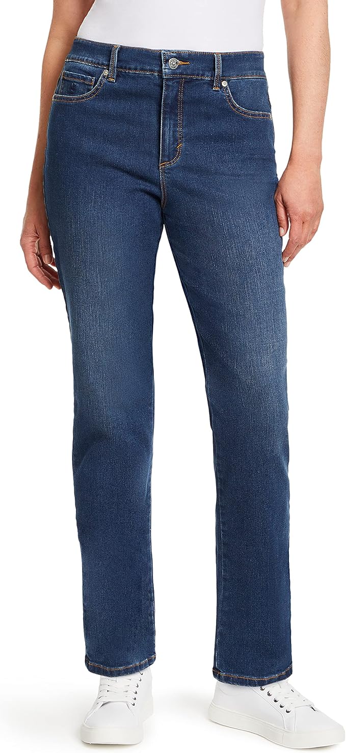Gloria Vanderbilt Women's Amanda Slim High Rise Signature Pocket Jean