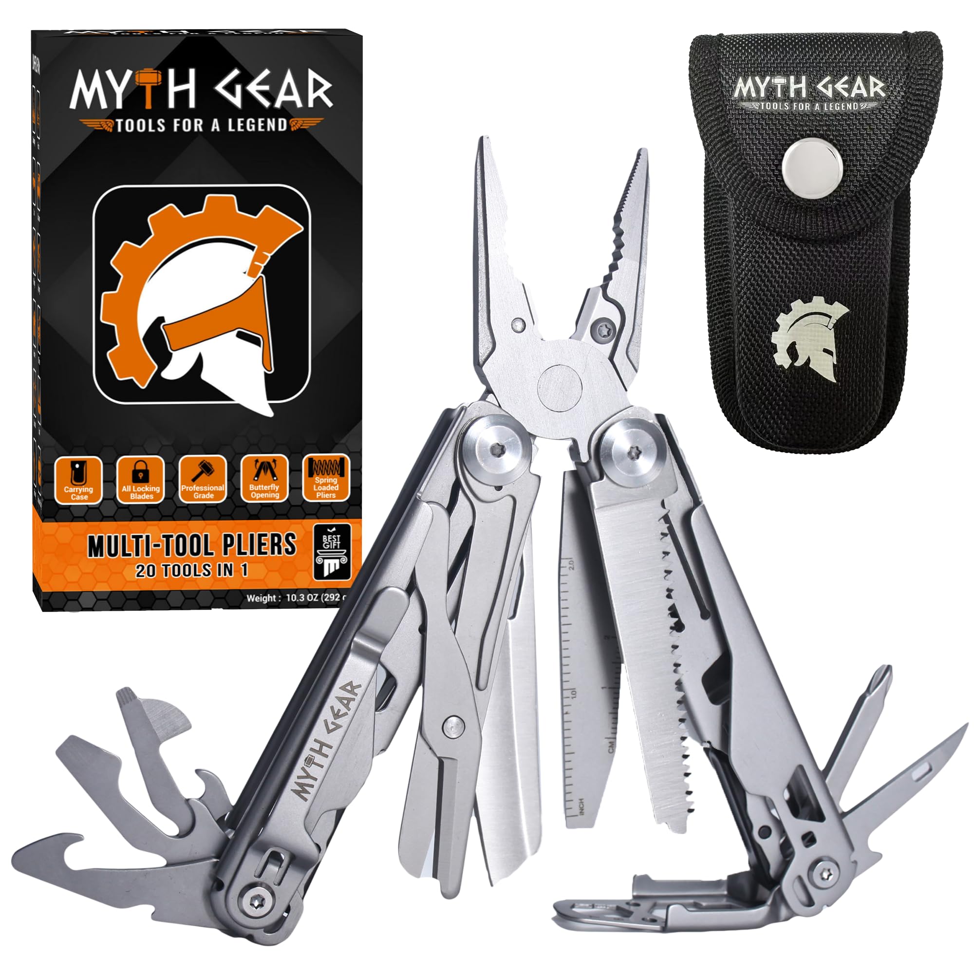 Multi Tool Knife & Plier Set 20 in 1 - Multipurpose