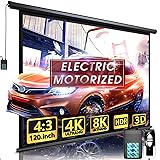 Aoxun 120" Motorized Projector Screen - Indoor and