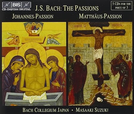 Bach The Passions St John Passion Matthew Passion Suzuki Box Set Amazon Co Uk Music