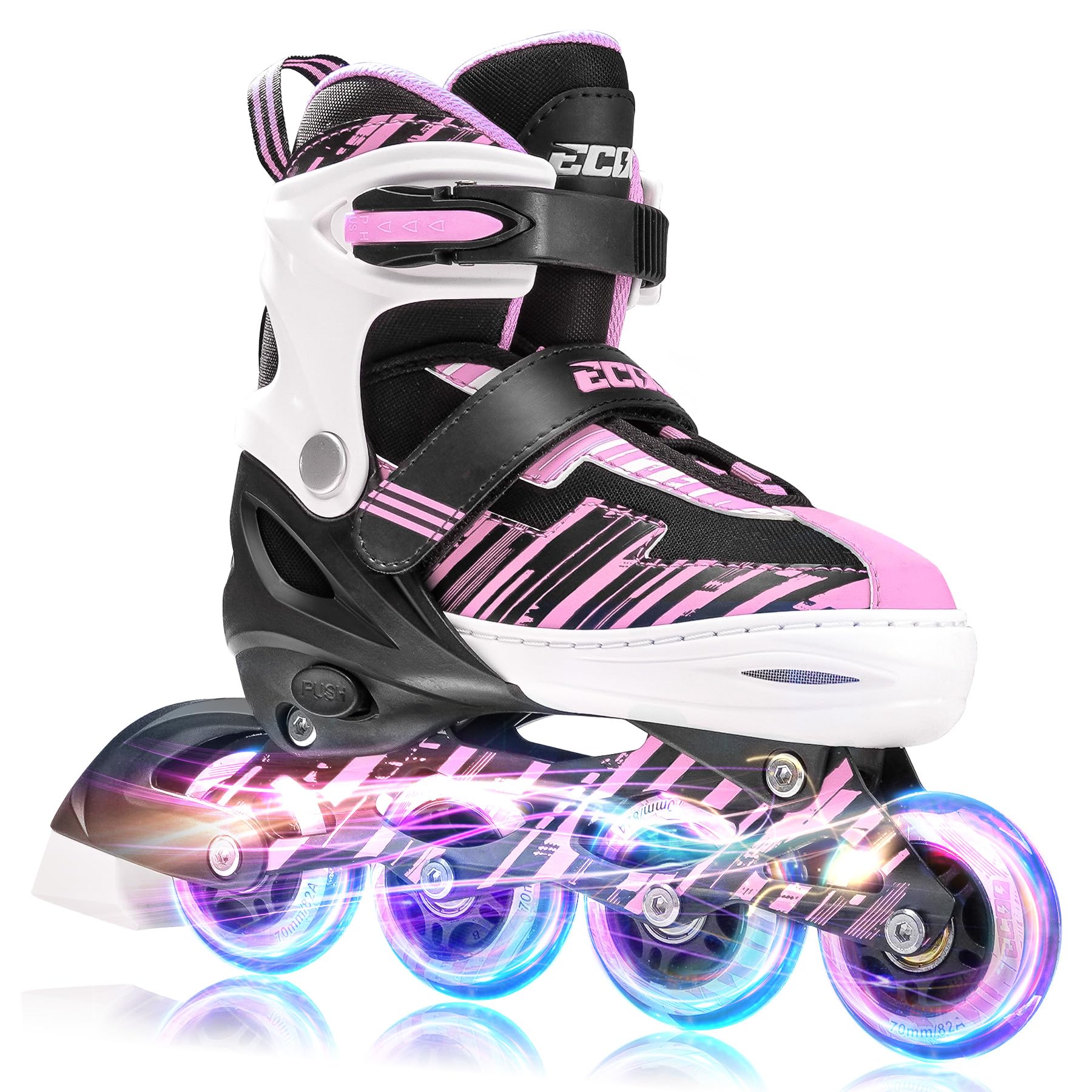 ECOO Adjustable Inline Skates Boys and Girls with