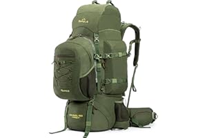 Tripole Colonel Pro Metal Frame Rucksack | Front Opening | Detachable Bag | Rain Cover | 3 Year Warranty
