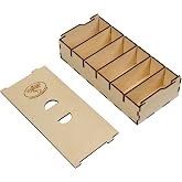 The Broken Token Short Bits Box - Wooden Game Piece and Token Organizer for Board Games
