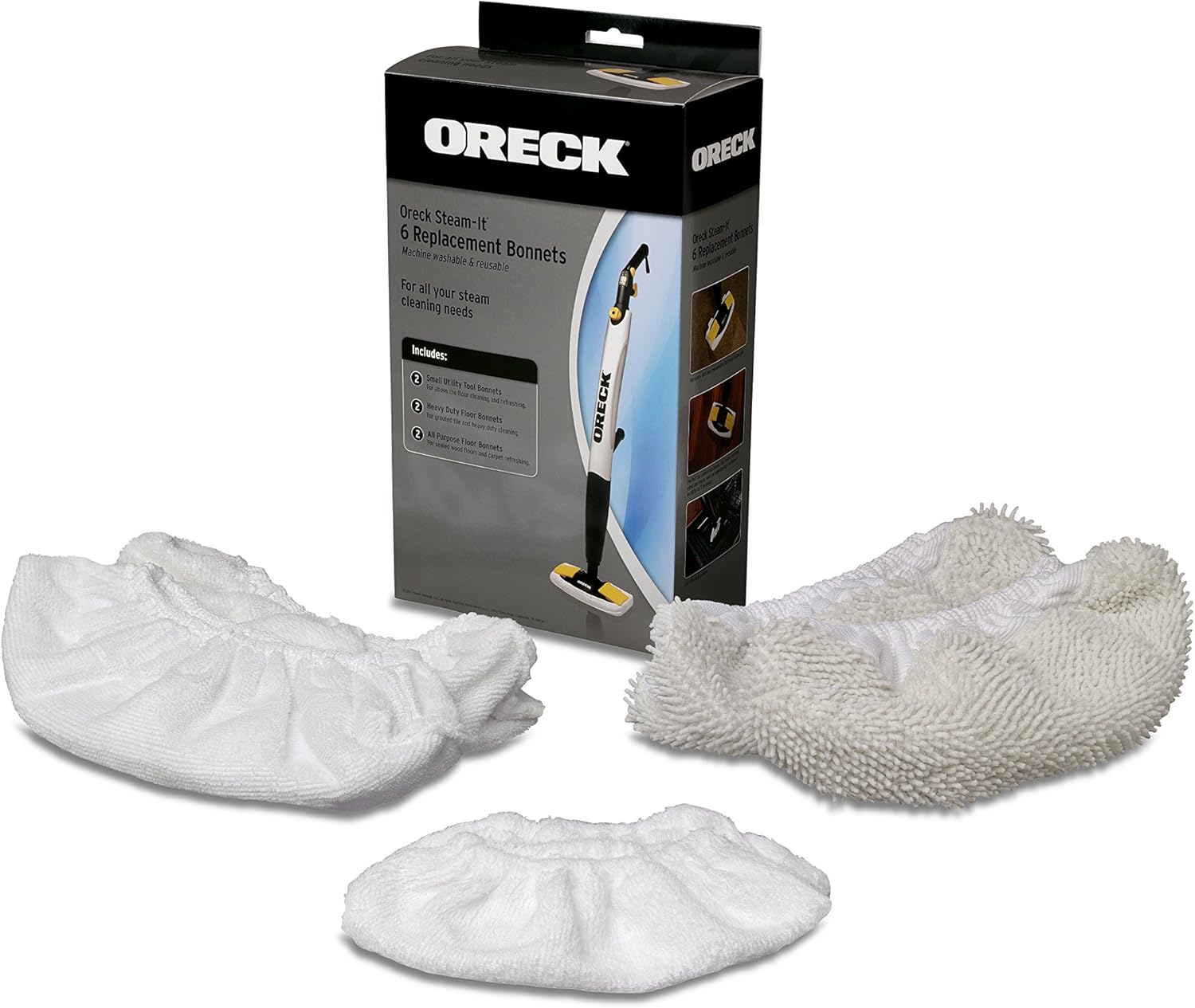 Amazon Com Oreck Steam It Microfiber Replacement Bonnets