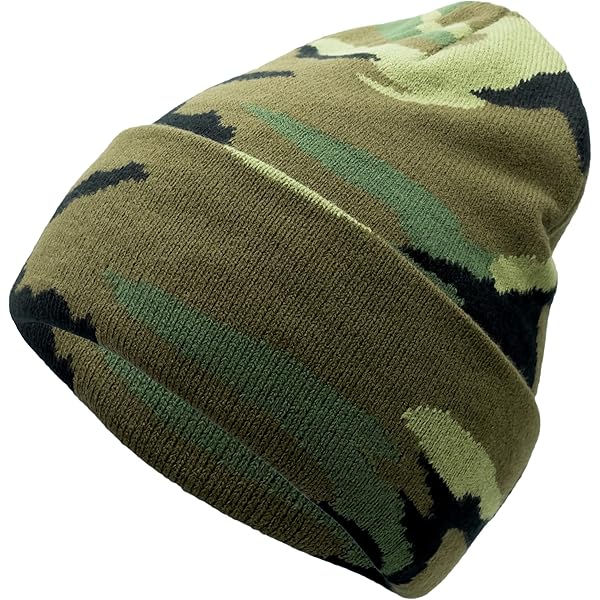 Trawler Beanie Skull Cap Acrylic Cuff Knit Hat For Men Outdoor Hunting