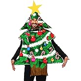 Arankhiger Adult Christmas Tree Costume Men Women Xmas Novelty Outfits