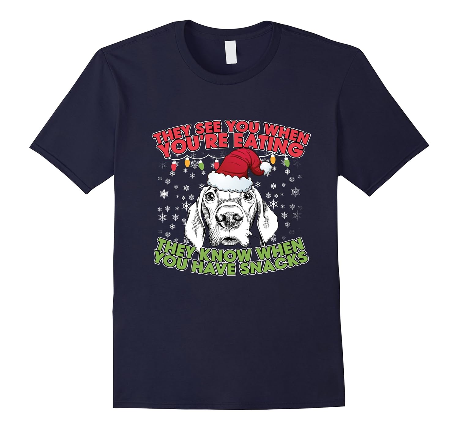 Labrador Retriever Clothing - Lab Love - Christmas T-shirt-ANZ