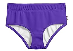 Made in USA Girls Swimwear Lined Briefs Bikini