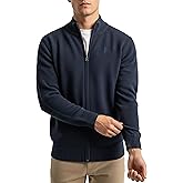 Andrew Scott Men's Cardigan Sweater | 100% Cotton Full Zipper Up Knitted Jacket | Multi Packs