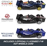 Hot Wheels Formula 1 Grand Prix Circuit & 3 Cars - Speed Snap Track view 3