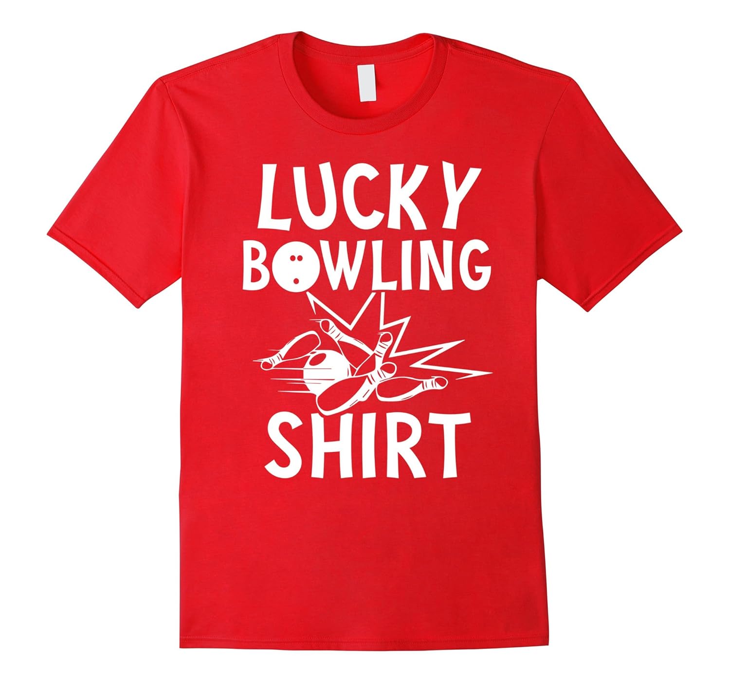 Lucky Bowling Shirt Tshirt Funny Bowling TeeArt Artvinatee