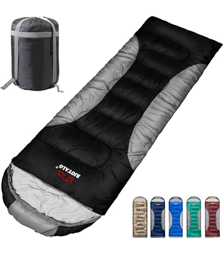 Amazon.com : Alpine Swiss 0°C (32°F) Sleeping Bag Lightweight
