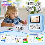 Hangrui Kids Camera Instant Print 14MP 1080P 32GB Card for Ages 3-8 view 4