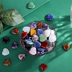 20 PCS Rhodochrosite Natural Heart Healing Crystals
