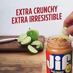 Jif Extra Crunchy Peanut Butter, 16 Ounces