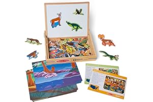 Melissa & Doug National Parks Wooden Picture Matching Magnetic Game Kids Animal Magnets Activity for Boys and Girls Ages 3+ - FSC-Certified Materials