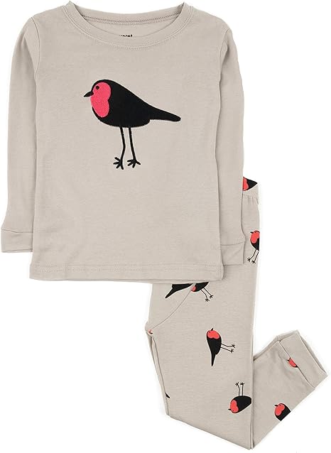 Size 12 Months 14 Years Leveret Kids Pajamas Boys Girls Hearts Birthday 2 Piece Pjs Set 100 Cotton