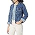 Amazon Essentials Women's Regular-Fit Denim Jean Jacket (Available in Plus Size)