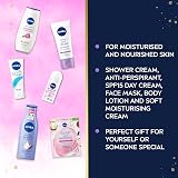 NIVEA Feel Pampered Gift Pack Skincare Set 6+ Items Brand New 250ml 50ml view 3