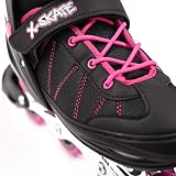 M.Y X-Skate Adjustable Pink Inline Skates for Kids Large EU 30-42 view 5