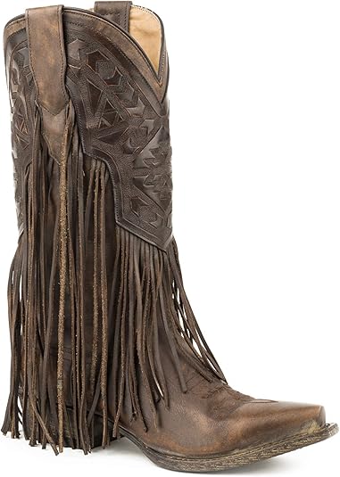 fringe cowboy boots amazon