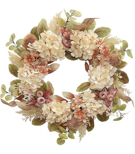 tobacco leaf wreath Amazon.com: Farmhouse Tobacco Basket Wreath – 28-Inch Rustic Handmade Fall  Door Decor with Autumn Leaves and Florals : Home & Kitchen