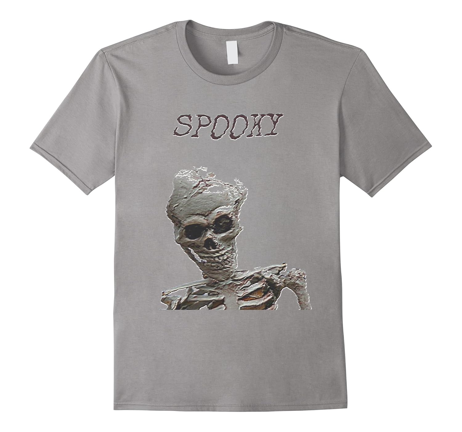 Halloween Aesthetic Vaporwave Spooky Skeleton Goth Art Shirt-ANZ