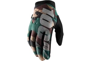 100% BRISKER Youth Cold Weather Motocross & Mountain Bike Gloves - Warm Winter MTB & MX Powersport Racing Protective Gear
