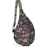 KAVU Slingback Pack with Adjustable Rope Shoulder Strap, Quiet Wildflowers