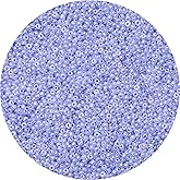 Yholin 5000pcs Taro Purple Glass Seed Beads Bulk,3mm 8/0 Seed Pony Beads for Bracelets,Necklace,Jewelry Making -Waist Spacer Bead for DIY Craft Projects