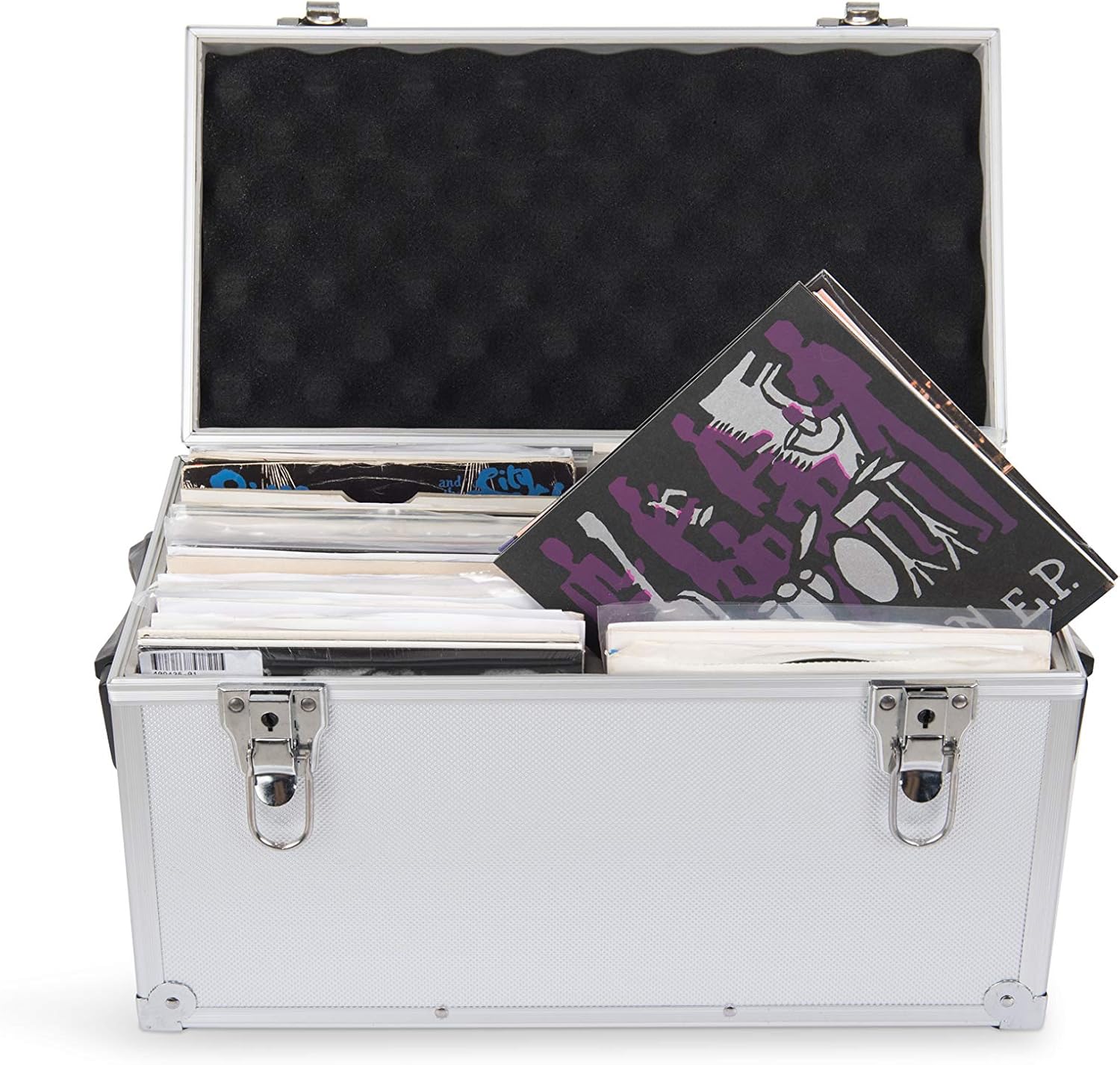 AccSees APV043 Pro Vinyl 45 Carry Case Vinyl Record Storage Box