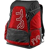 Alliance Backpack TYR Wet/Dry Athletic Gym and Pool Bag for Men and Women - Separate Wet/Dry Compartments, 45L Capacity, Ergonomic, Water-Resistant - Available in Team Colors