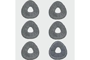 Avaenzo 6 Pack Replacement Mop Pads Compatible with Narwal Freo X Z Ultra Z10 Freo Pro J3 J4 YJCC012 YJCC015 Ultra-fine Resua