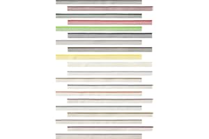 Wooqu Book Headband, 20 Colors, 10 Inch Each, Medium Cotton, for Bookbinding, Book Decor