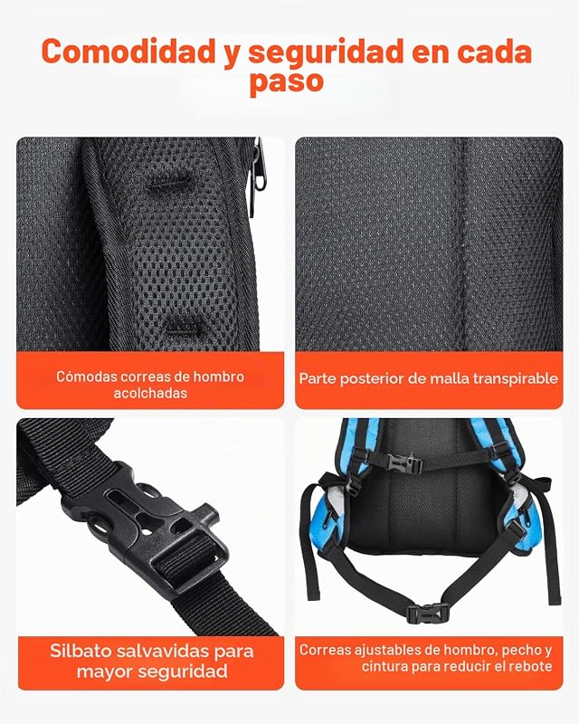 Mochila de Hidratación Aislada de 15 L con Vejiga de Agua de TPU de 3 L, Mochila para Correr Mochilas de Senderismo para Ciclismo Correr Viaje Negro, para Hombres y Mujeres, 470 x 290 x 130 mm