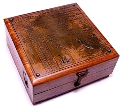 NauticalMart Bronze Alidade Sundial Compass