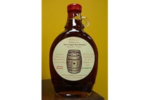 WILDWOOD'S HICKORY SYRUP Wildwood's Barrel Aged Rye Whiskey Hickory Syrup - All Natural