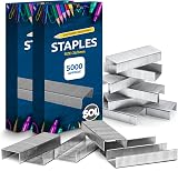 SOL 10,000-Pack 26/6 Staples, Durable Steel, Anti-Jam for Office & Home view 1