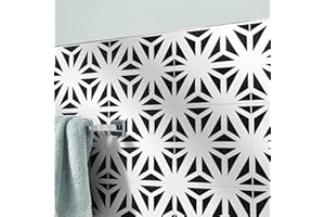 MOROCCAN MOSAIC & TILE HOUSE Azemour 8''x8'' Handmade Cement Tile,Pack of 12