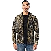 Realtree mens Performance Bonded Fleece Zip Hoodie