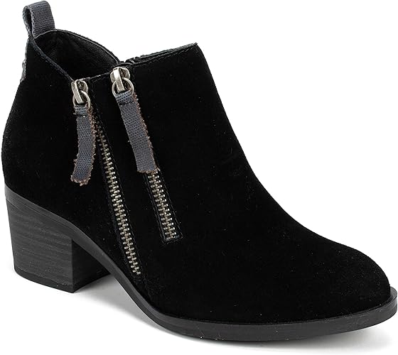 white mountain black suede boots