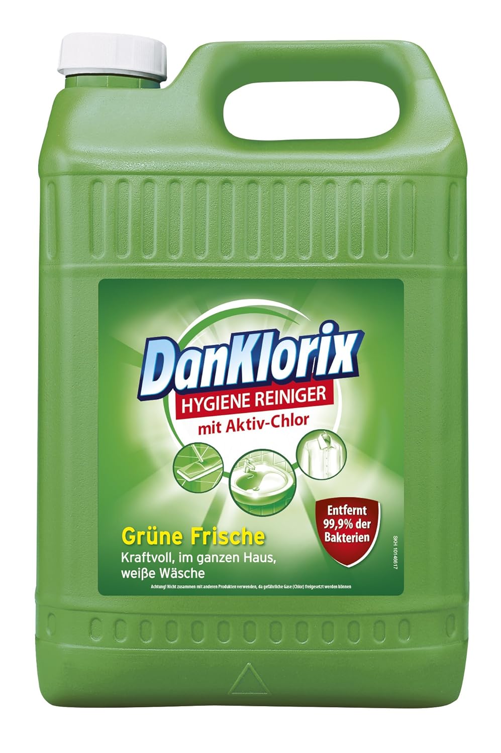 Danklorix Hygiene Cleaner Green Fresh Pack Of 1 X 5 L Amazon Co