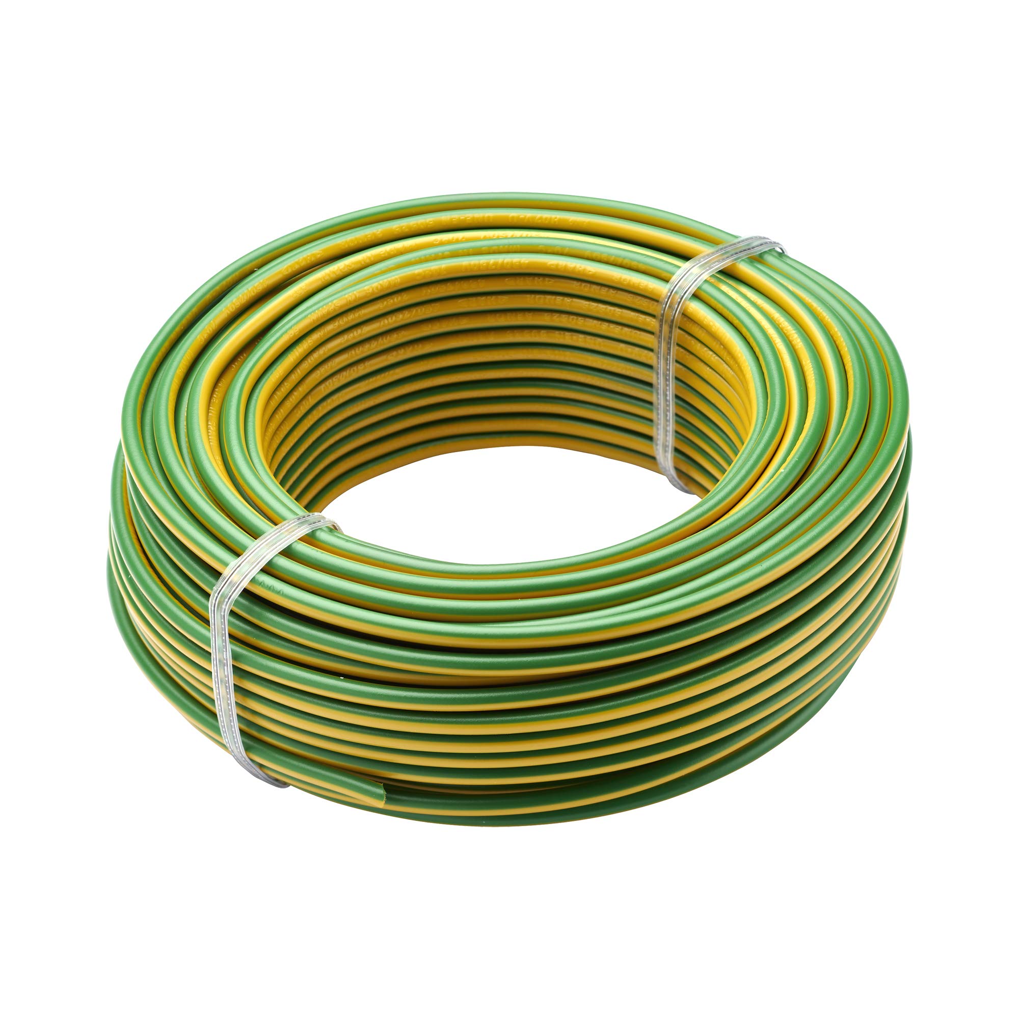 Debflex 110345 Cable Coil HO7V-U 1.5 25 m Yellow/Green