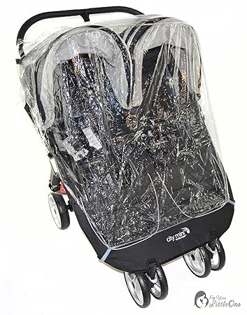 hauck double buggy rain cover