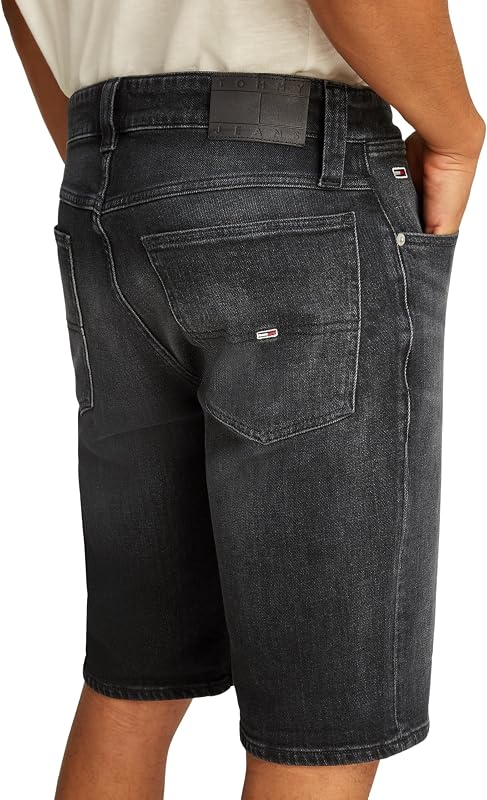 Short en Denim Homme Ronnie Large, Noir (Denim Black), 29W