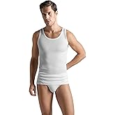 HANRO Men's Cotton Pure Tank Top 73660
