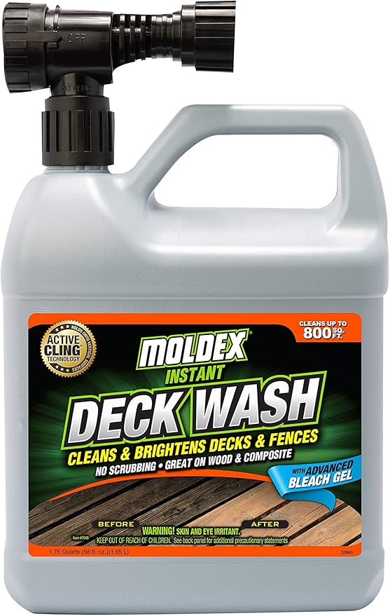 Amazon.com: Moldex Deck Wash, 56 oz 