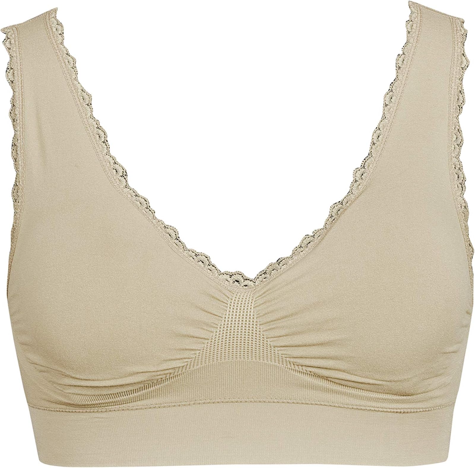 Women's Cotton Lightly Padded Non-Wired Sports Bra