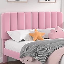 VECELO Queen Size Bed Frame with Upholstered